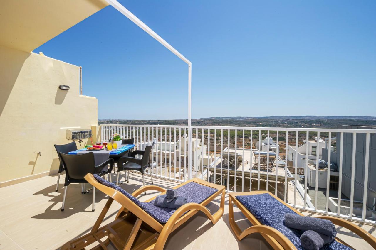 Summer Breeze Apartment With Terrace With Panoramic Views - By Getawaysmalta المليحة المظهر الخارجي الصورة